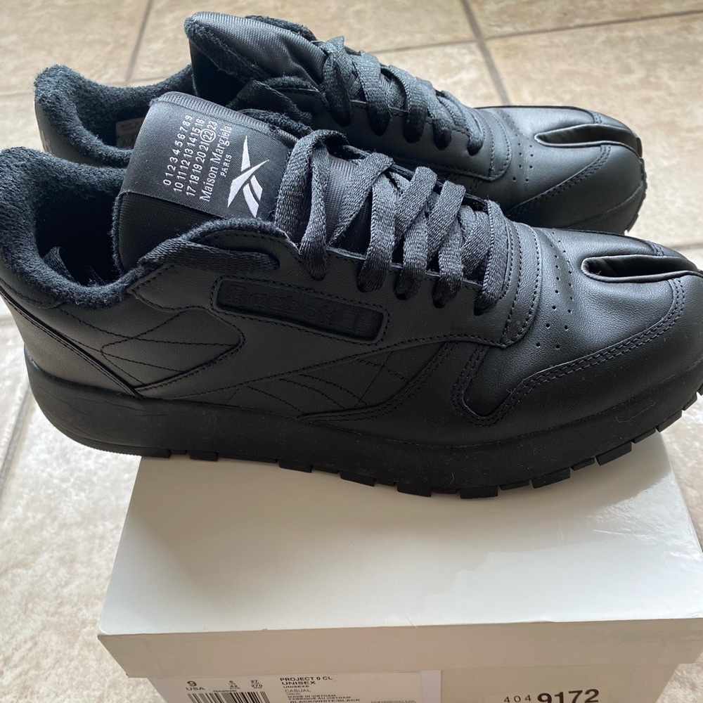 Black Maison Margiela x Reebok Sz.9
